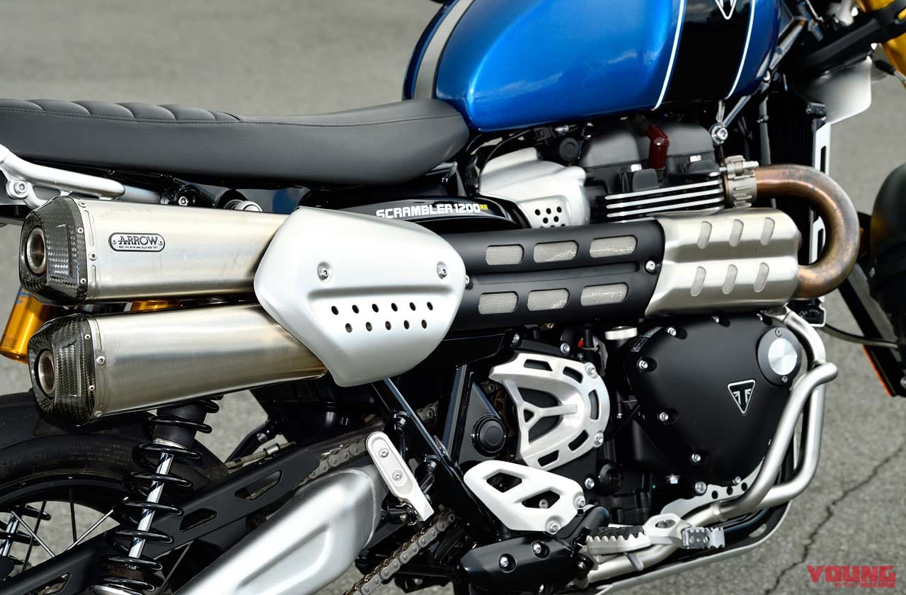 |トライアンフ スクランブラー1200XEインプレ【コレに乗れば007になれるかも!?】