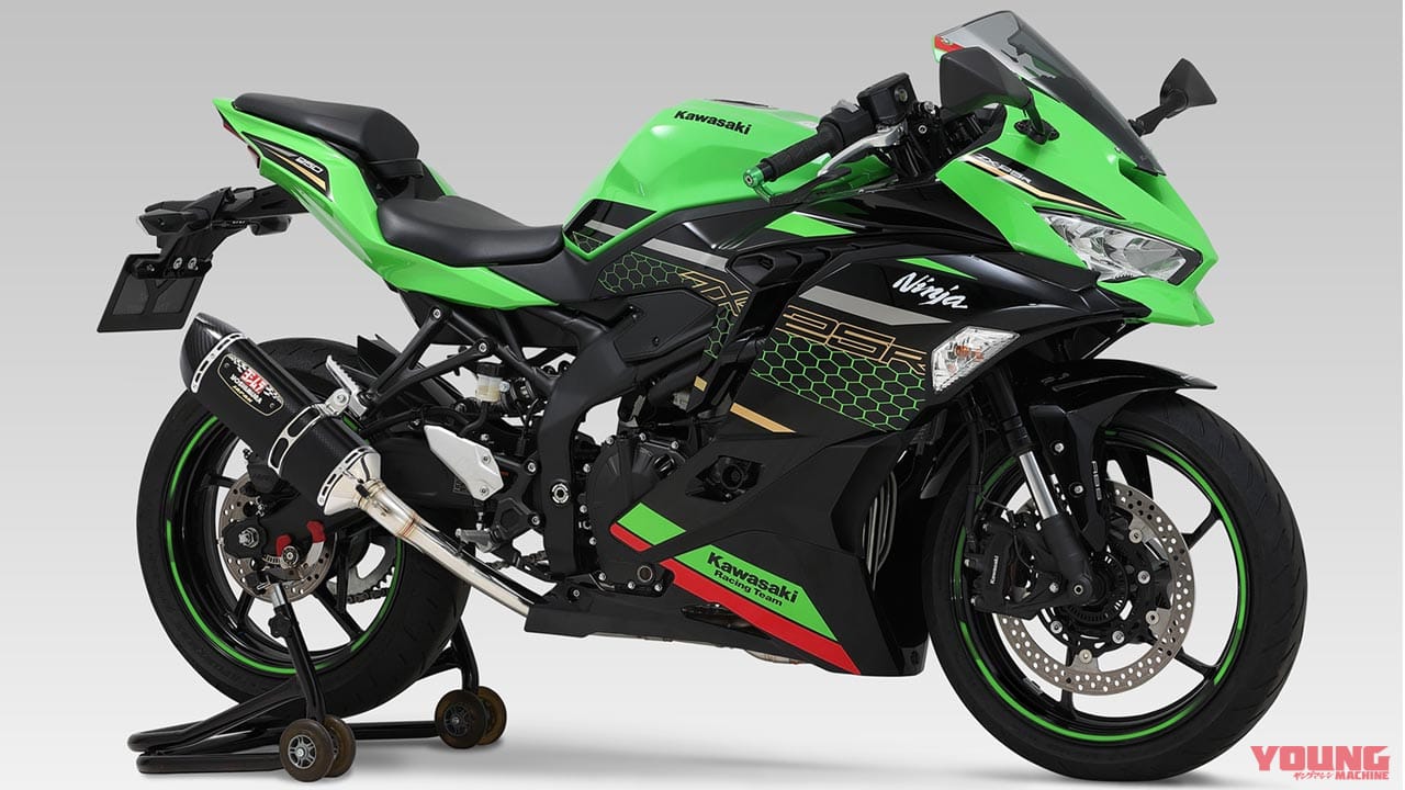 ヨシムラ 機械曲R-77S サイクロン カーボンエンド 政府認証|ZX-25R用ヨシムラマフラー・R-77Sサイクロン×6タイプ〈チタン/ステンレス〉