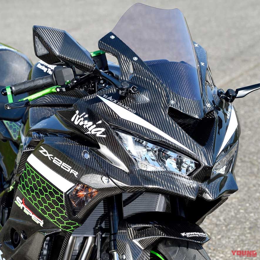 写真] ym2012-086-00-kawasaki-ninja-zx25r-atech │ ニンジャZX-25R