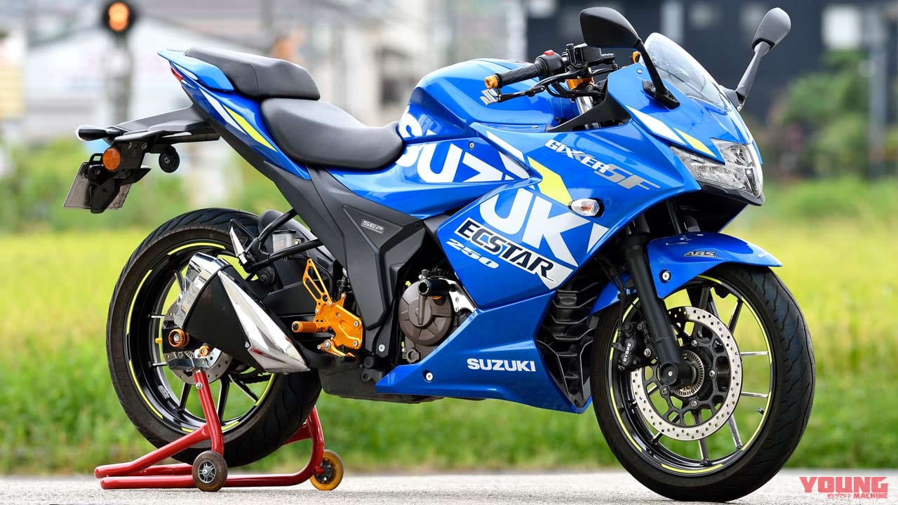 |ジクサーSF250ベビーフェイスカスタム【軽量マシンにマッチした高品質パーツ】