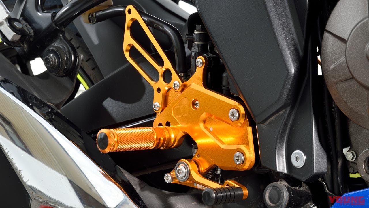 |ジクサーSF250ベビーフェイスカスタム【軽量マシンにマッチした高品質パーツ】