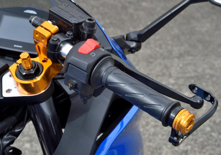 ベビーフェイス ハンドルキット/ハンドルバーエンド/レバーガード|ジクサーSF250ベビーフェイスカスタム【軽量マシンにマッチした高品質パーツ】