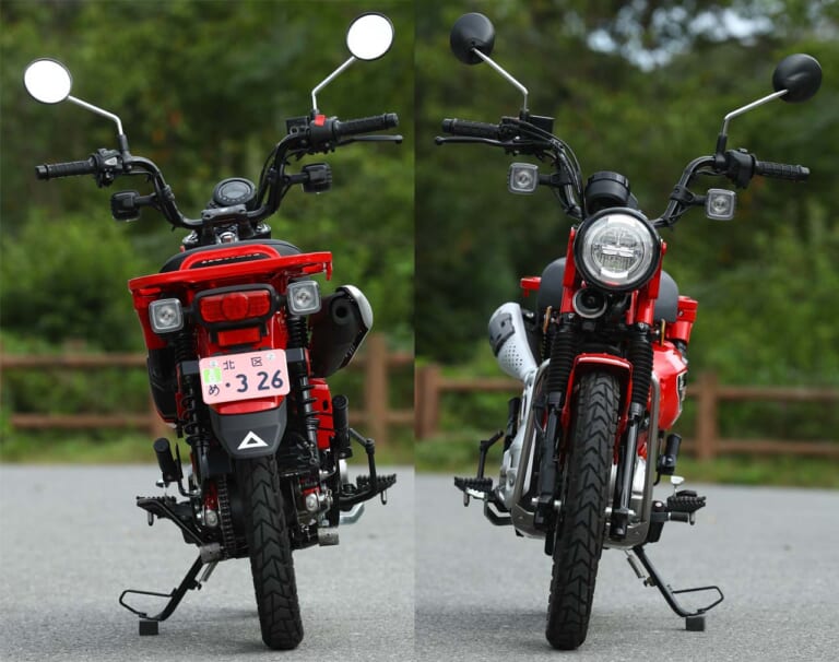 岡崎静夏のホンダCT125ハンターカブ試乗インプレッション|岡崎静夏のホンダCT125ハンターカブ試乗インプレ【前編|本格志向の走りこそが魅力】