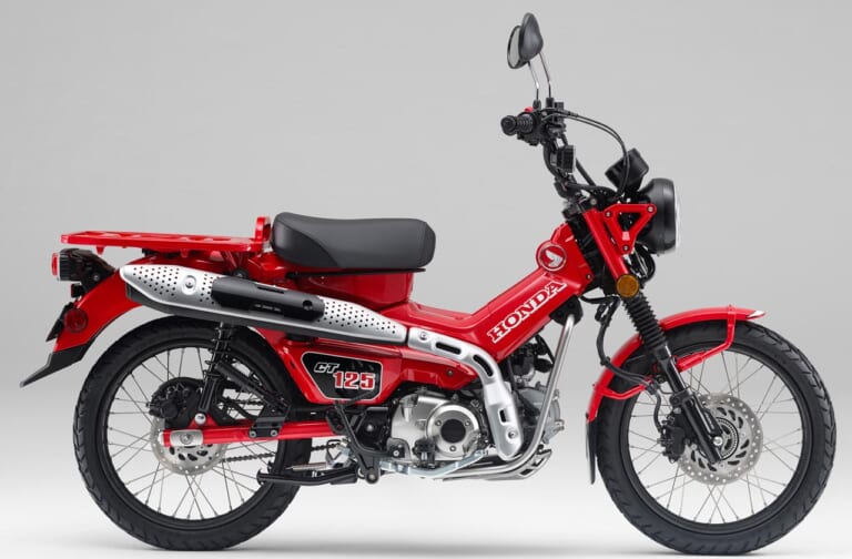 岡崎静夏のホンダCT125ハンターカブ試乗インプレッション|岡崎静夏のホンダCT125ハンターカブ試乗インプレ【前編|本格志向の走りこそが魅力】