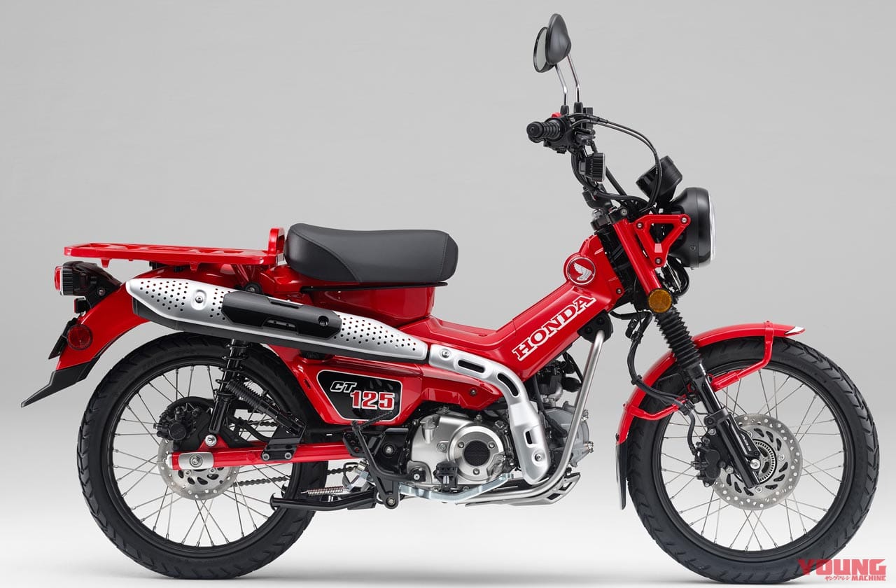 岡崎静夏のホンダCT125ハンターカブ試乗インプレッション|岡崎静夏のホンダCT125ハンターカブ試乗インプレ【前編|本格志向の走りこそが魅力】