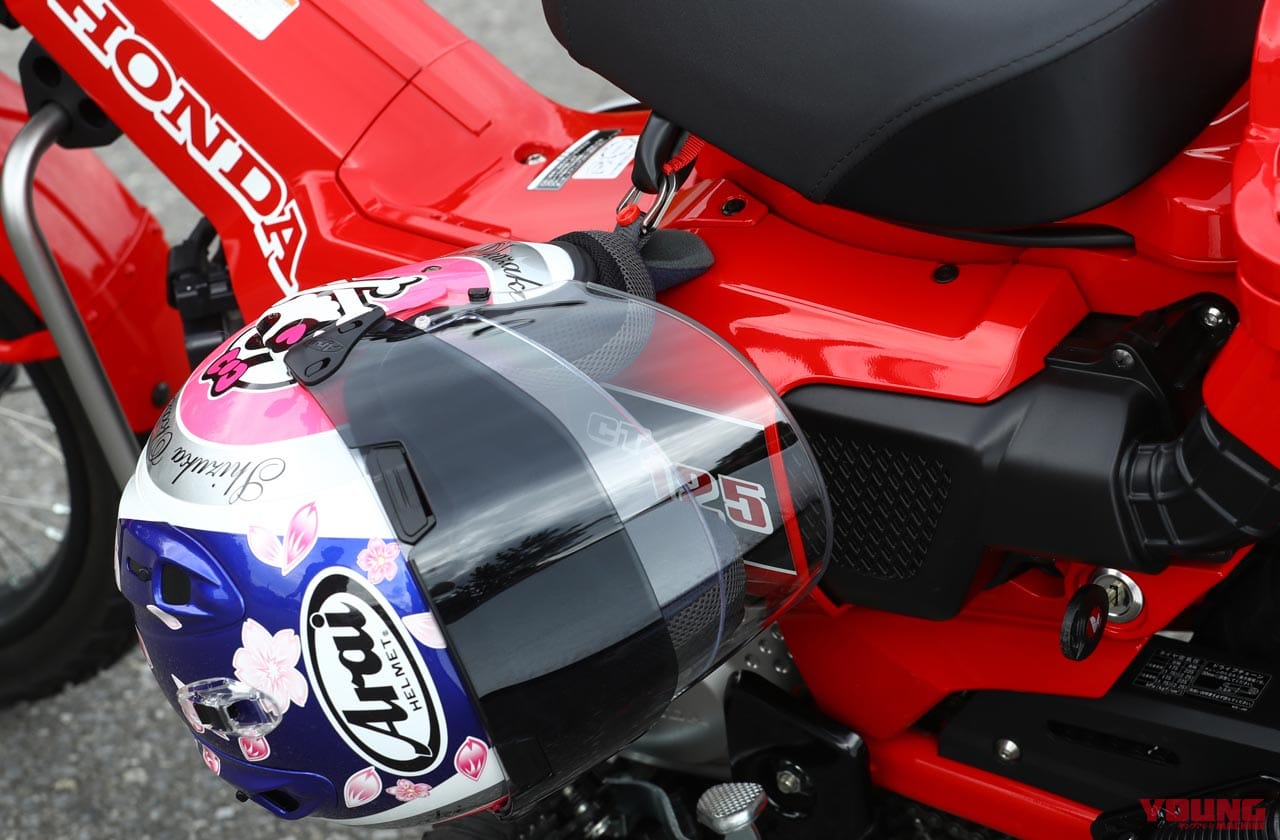 |岡崎静夏のホンダCT125ハンターカブ試乗インプレ【後編|スポーツバイク感覚を満喫!】