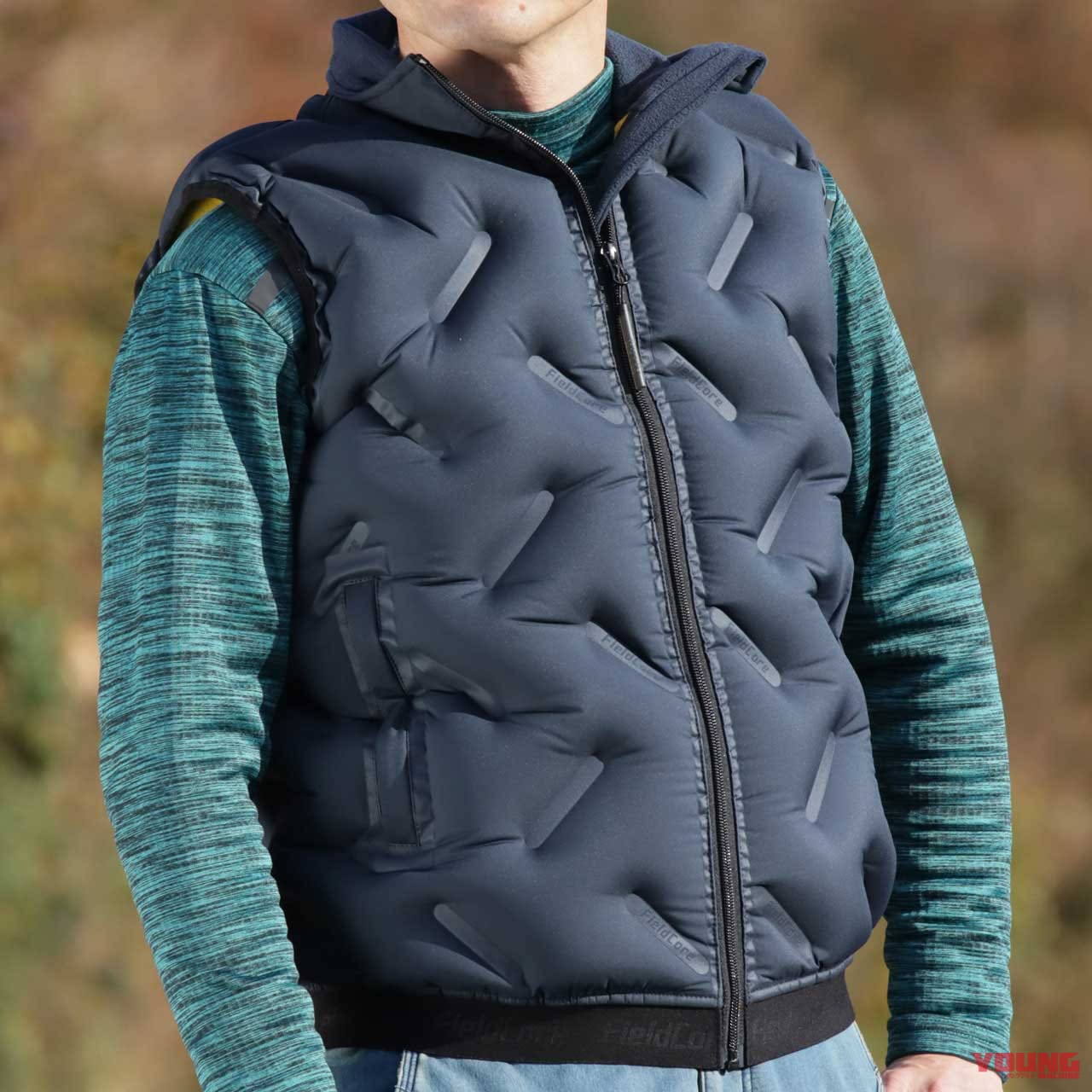 フィールドコア ポンプウォームベスト HVP001|ワークマン|ワークマン’20-21秋冬新作徹底テスト:ミドルレイヤー編〈エアロストレッチベストetc.〉