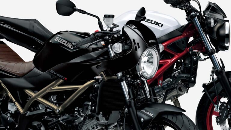 sv650x sv650 シート　ツートン　黒　茶 今年は黒！ スズキ「SV650X ABS」の2020年モデルが3月18日に発売