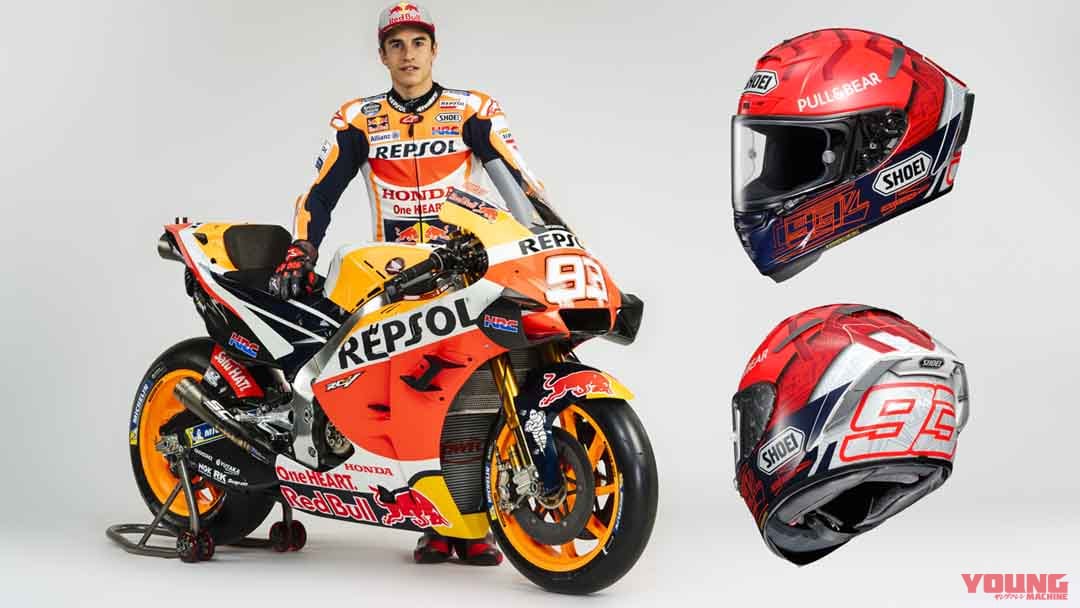 SHOEI X-14 X-Fourteen MARQUEZ6 マルケス6