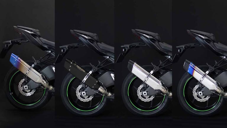 ニンジャZX-6Rを3馬力以上パワーアップ！ イカヅチ政府認証スリップオンマフラー│WEBヤングマシン｜新車バイクニュース