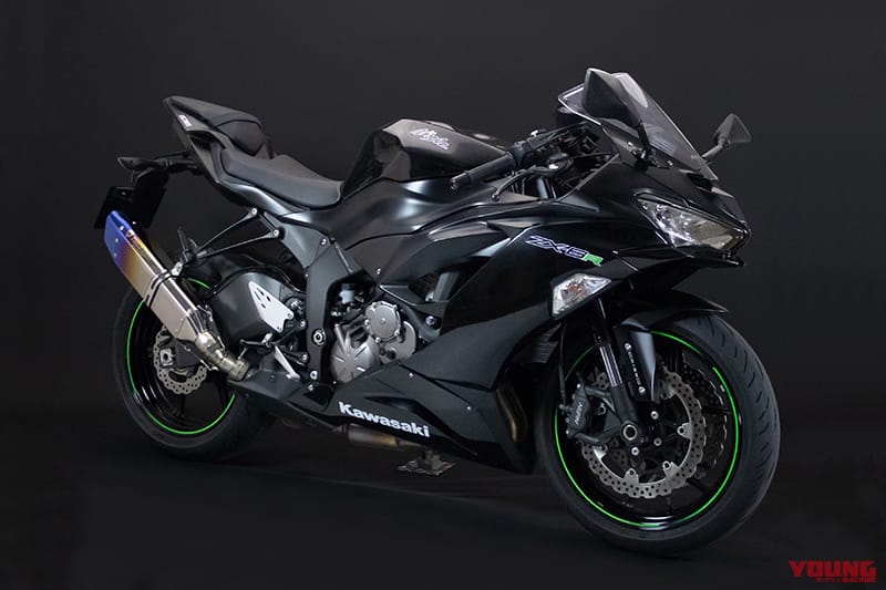 |ニンジャZX-6Rを3馬力以上パワーアップ! イカヅチ政府認証スリップオンマフラー