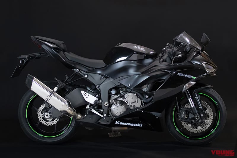 |ニンジャZX-6Rを3馬力以上パワーアップ! イカヅチ政府認証スリップオンマフラー