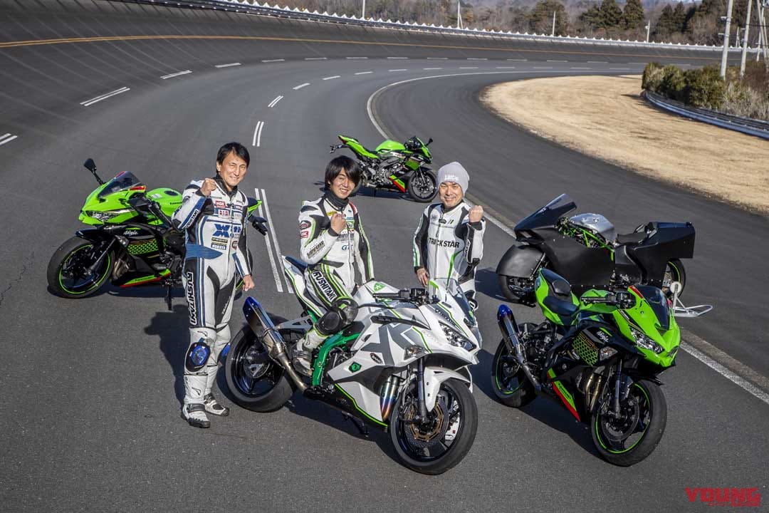 |【映像】ニンジャZX-25Rは実測200km/hを超えられるのか?! JARI高速周回路で真冬のアタック!