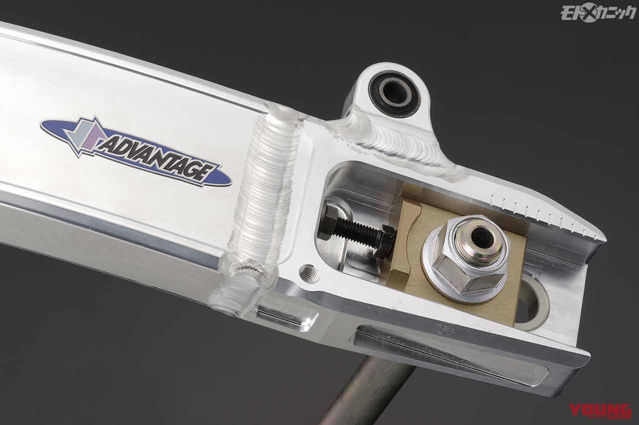アドバンテージ|スイングアーム|高性能マシンを支える”メイドインジャパン”スイングアームの進化〈アドバンテージ〉