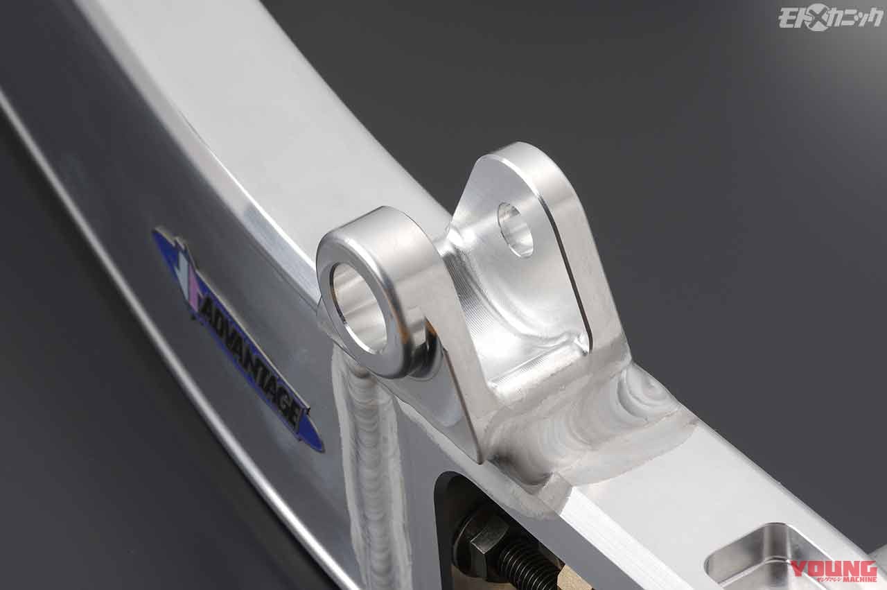 |高性能マシンを支える”メイドインジャパン”スイングアームの進化〈アドバンテージ〉
