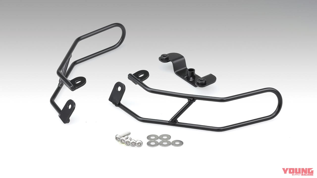 |サイドバッグを確実に固定するバッグサポート・最新スポーツモデル用が続々登場〈キジマ〉