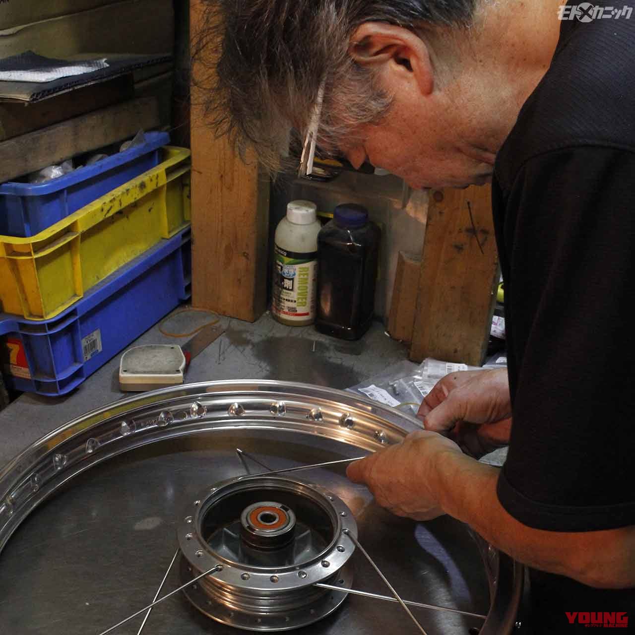 |古いスポークホイールを完全自作で復活させる術【ダチ製ステンレスブランクスポークで再生】