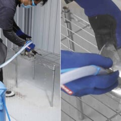 EZブラストでサビとり