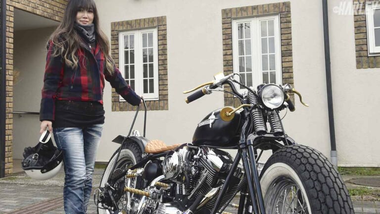 女性も乗りやすいオールドテイストなハーレー'99ボバーカスタム〈遠藤自動車サービス〉|女性も乗りやすいオールドテイストなハーレー’99ボバーカスタム〈遠藤自動車サービス〉