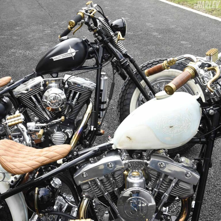 女性も乗りやすいオールドテイストなハーレー'99ボバーカスタム〈遠藤自動車サービス〉|女性も乗りやすいオールドテイストなハーレー’99ボバーカスタム〈遠藤自動車サービス〉