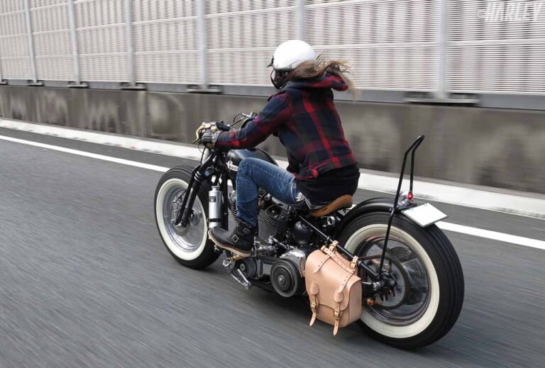 女性も乗りやすいオールドテイストなハーレー'99ボバーカスタム〈遠藤自動車サービス〉|女性も乗りやすいオールドテイストなハーレー’99ボバーカスタム〈遠藤自動車サービス〉