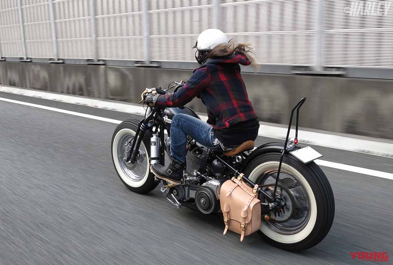 女性も乗りやすいオールドテイストなハーレー'99ボバーカスタム〈遠藤自動車サービス〉|女性も乗りやすいオールドテイストなハーレー’99ボバーカスタム〈遠藤自動車サービス〉