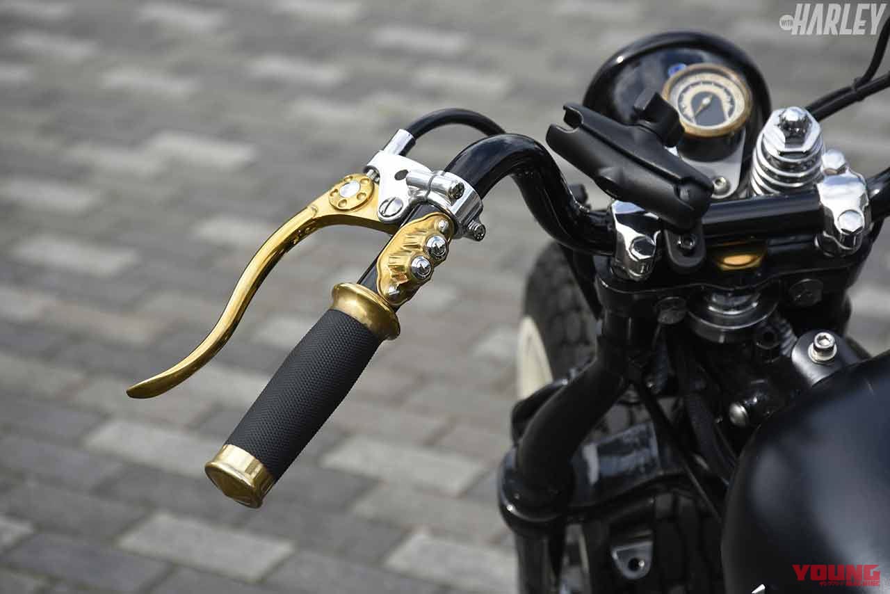 |女性も乗りやすいオールドテイストなハーレー’99ボバーカスタム〈遠藤自動車サービス〉