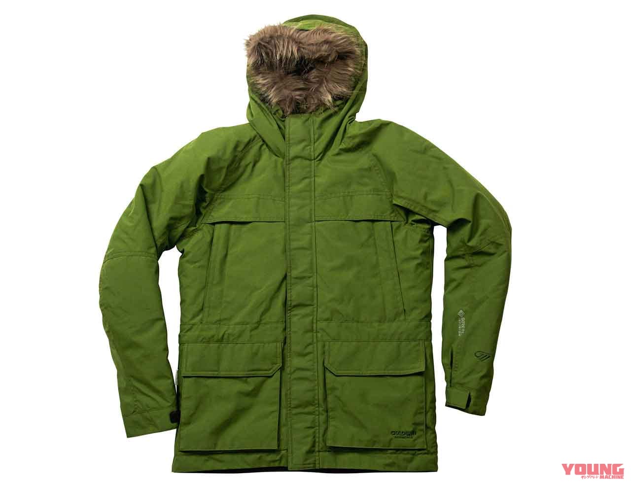 ゴールドウイン GWMゴアテックスインフィニアムフーデッドジャケット|冬の林道ツーリングでも大活躍!最新ウインタージャケットコレクション〈前編〉