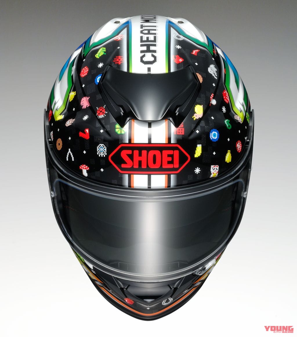 SHOEI GT-Air II LUCKY CHARMS|ドット絵の縁起物「ラッキーチャームズ」登場! SHOEI「GT-Air II」に受注限定ニューカラー