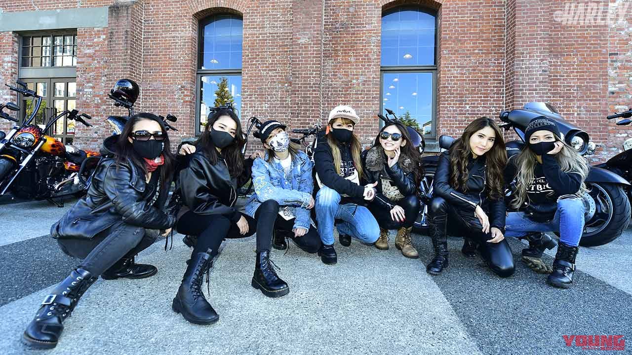 Snsで活躍する ハーレー女子 美女7人がツーリング集結 Webヤングマシン 最新バイク情報 Snsで活躍する ハーレー女子 美女7人がツーリング集結 Webヤングマシン 最新バイク情報