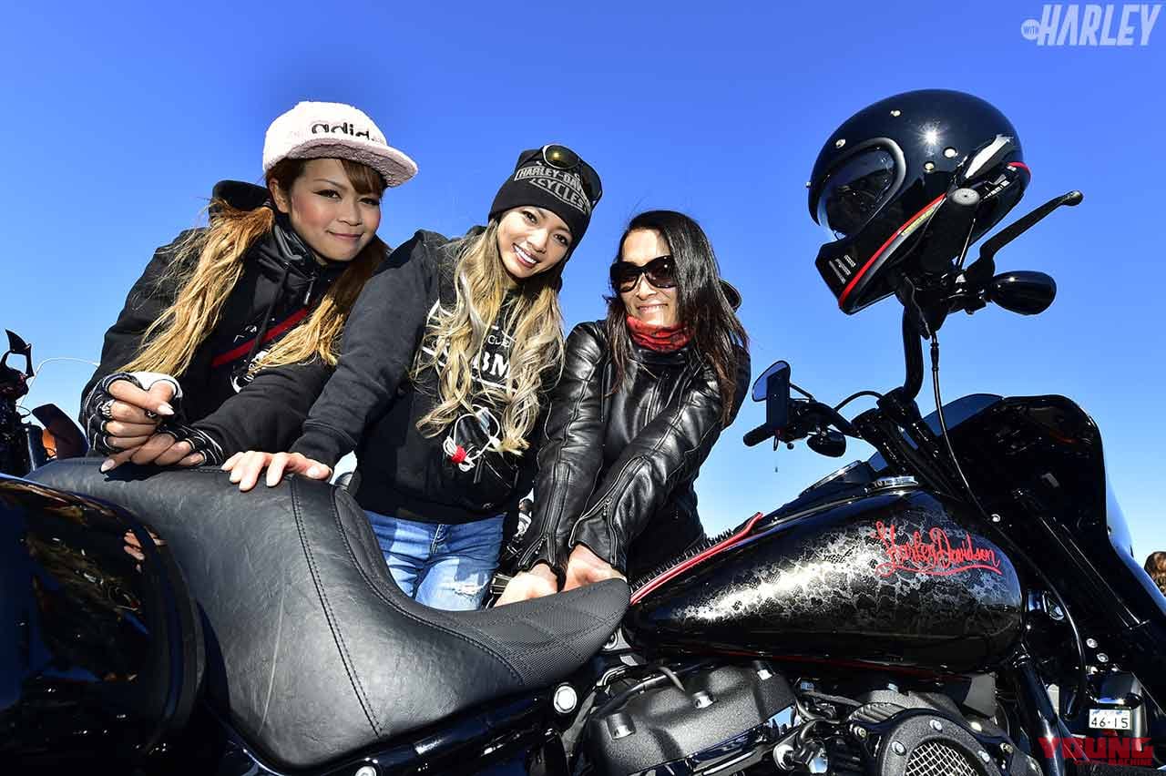 Snsで活躍する ハーレー女子 美女7人がツーリング集結 Webヤングマシン 最新バイク情報 Snsで活躍する ハーレー女子 美女7人がツーリング集結 Webヤングマシン 最新バイク情報
