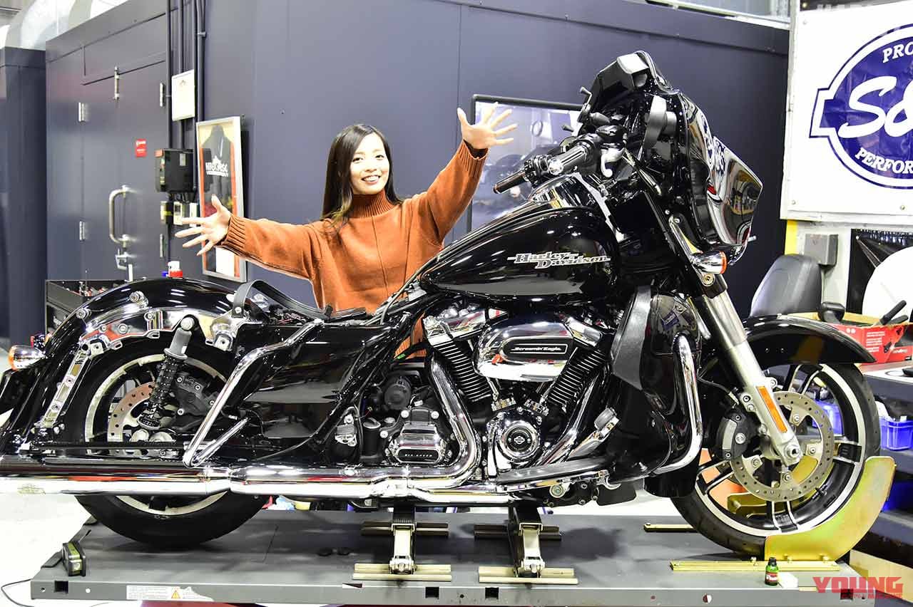 パインバレー|ハーレーダビッドソン|ガラスコーティング|バイク女子インスタグラマー・ルリコがパインバレー突撃取材【最新人気アイテム一挙紹介】