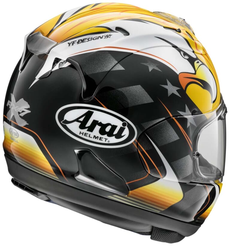 ARAI Helmet【RX-7X KR AMERICAN EAGLE】|ケニー・ロバーツ最新版レプリカ! アライ「RX-7X KR アメリカン・イーグル」登場