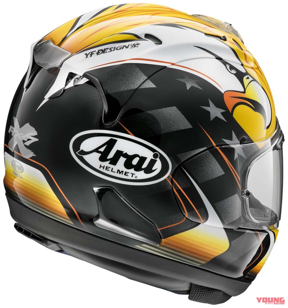 ケニー ロバーツ最新版レプリカ アライ Rx 7x Kr アメリカン イーグル 登場 Webヤングマシン 最新バイク情報