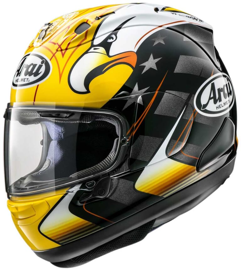 ARAI Helmet【RX-7X KR AMERICAN EAGLE】|ケニー・ロバーツ最新版レプリカ! アライ「RX-7X KR アメリカン・イーグル」登場