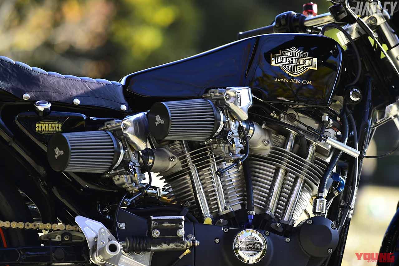 |“究極”と呼ぶにふさわしいハーレーカスタムの芸術品〈サンダンス スーパーXR CR〉