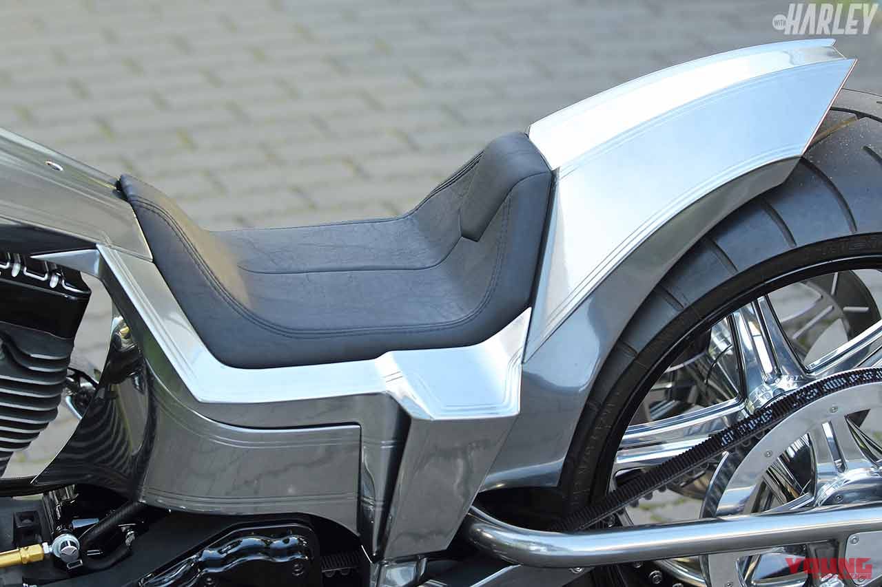 |妥協なき品質で真っ当に”走り”を追求したハーレーカスタムの”正義”〈トライジャ ジャスティス〉