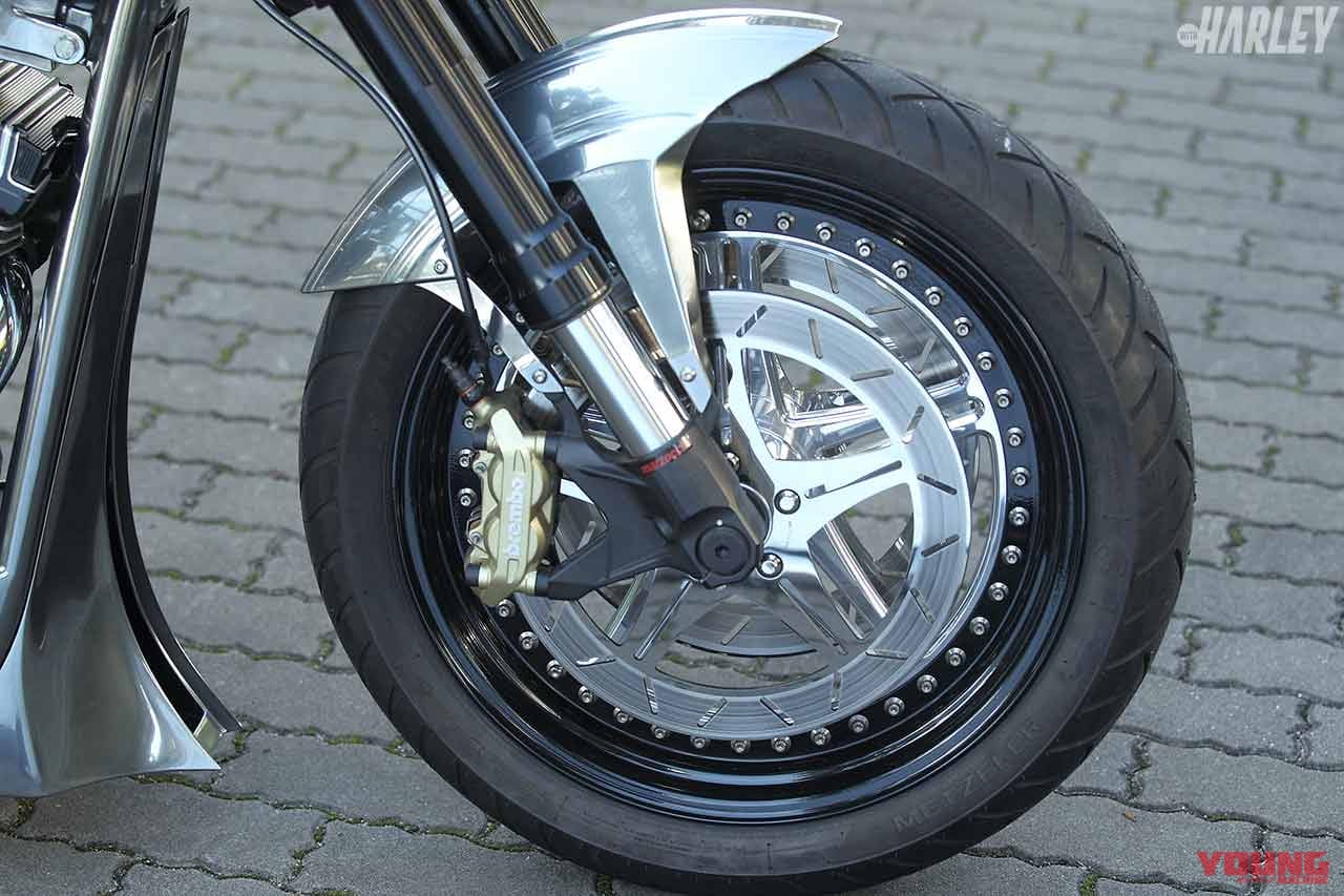 |妥協なき品質で真っ当に”走り”を追求したハーレーカスタムの”正義”〈トライジャ ジャスティス〉