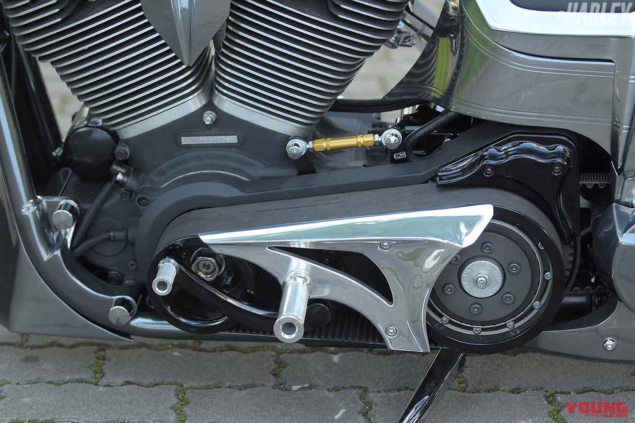 |妥協なき品質で真っ当に”走り”を追求したハーレーカスタムの”正義”〈トライジャ ジャスティス〉