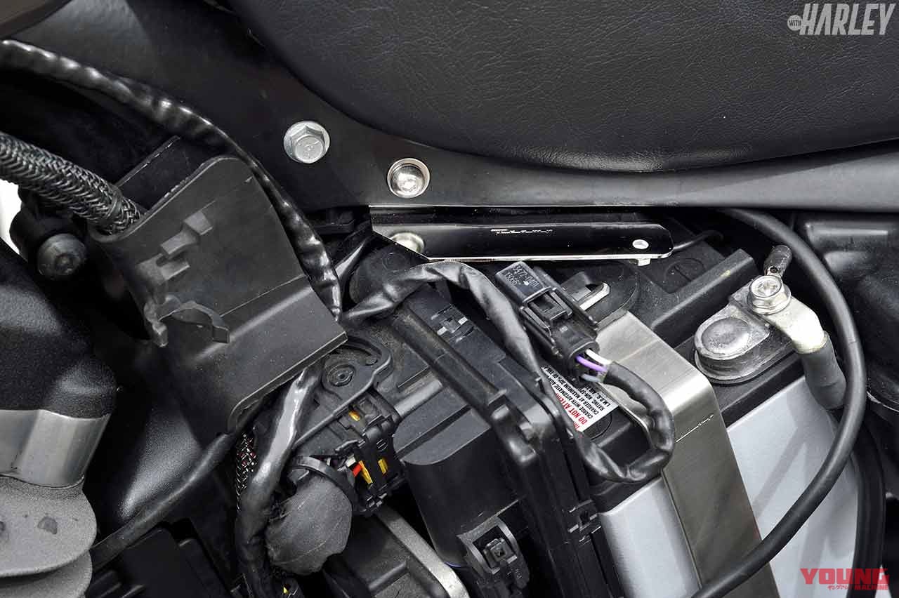 |ハーレー用H4ヘッドライト&サイドカバーマウントキット〈トランプサイクルオリジナル〉