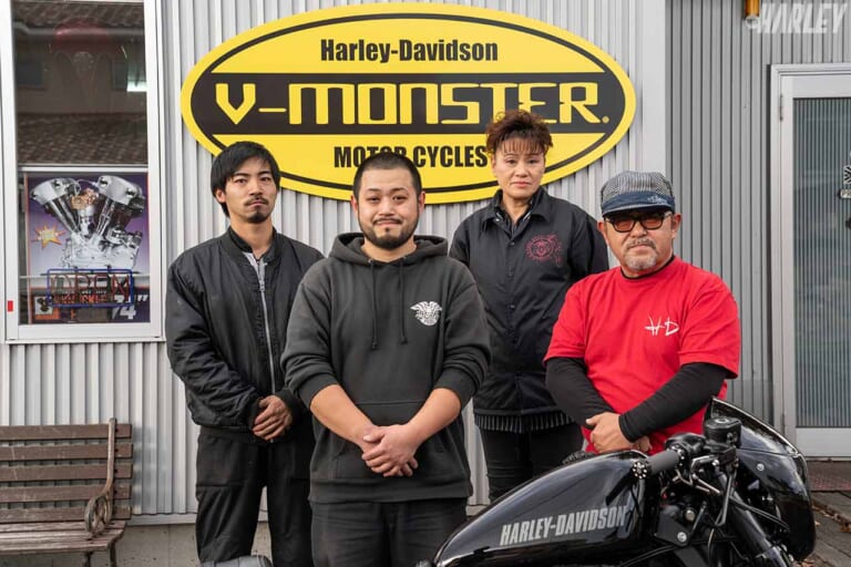 ハーレーダビッドソン専門店・HDブイモンスター(福島県)|ハーレー一筋30年超ゆえに愛車を任せられる、東北の安心拠点〈HDブイモンスター〉