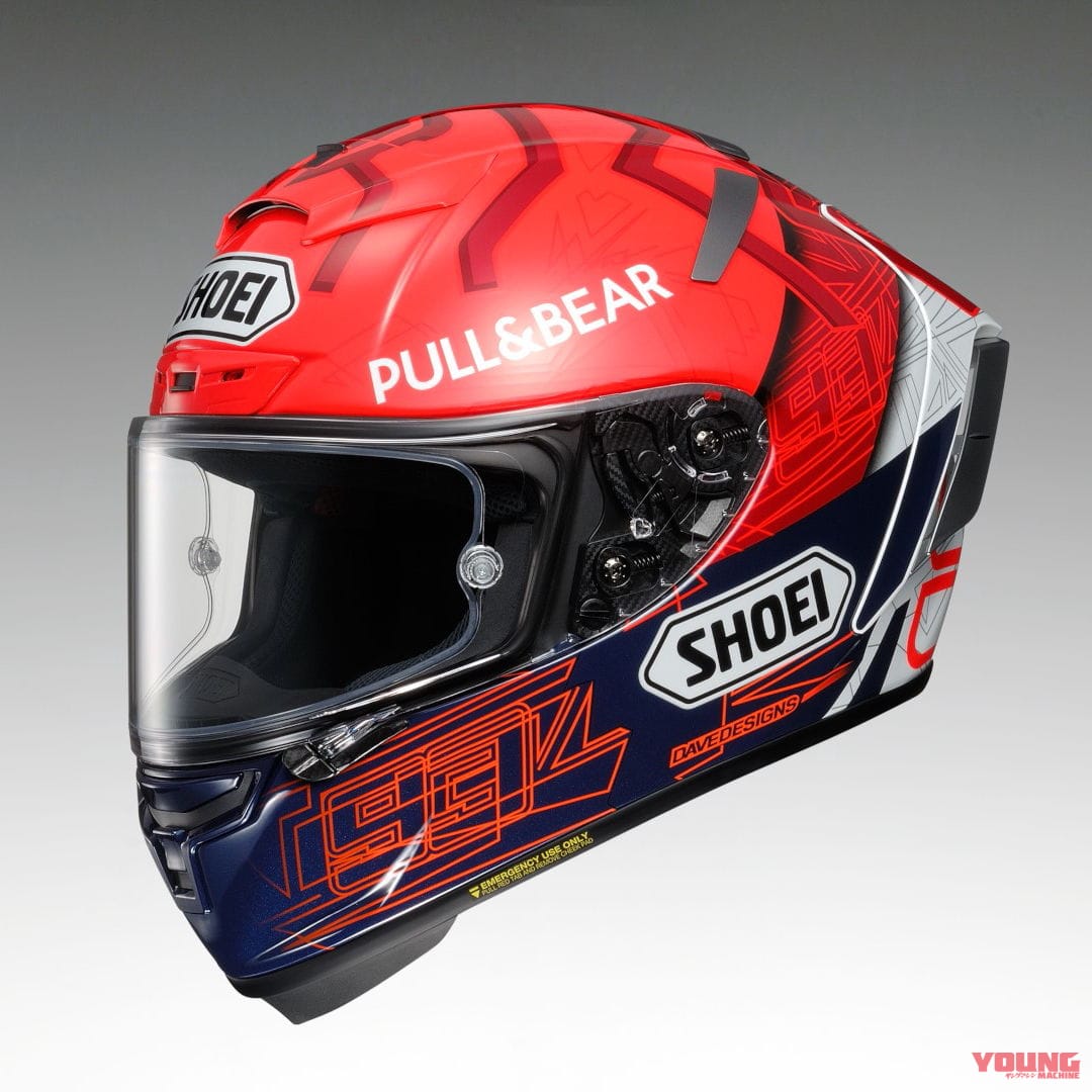 SHOEI MARQUEZ 6|今季の完全復活に期待! SHOEI「X-Fourteen」にマルク・マルケスの新レプリカ登場