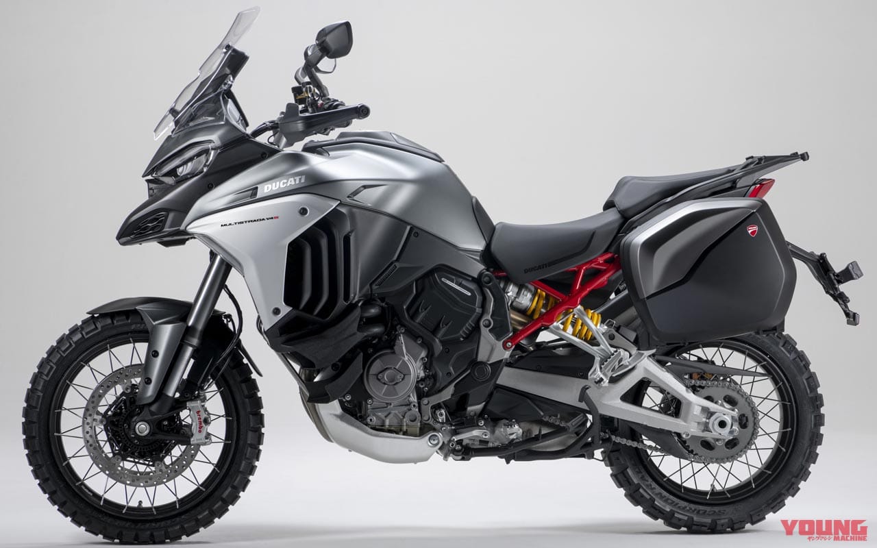 |ドゥカティ ムルティストラーダV4は最新技術の集合体【レーダー防衛/羽根/スカイフック】