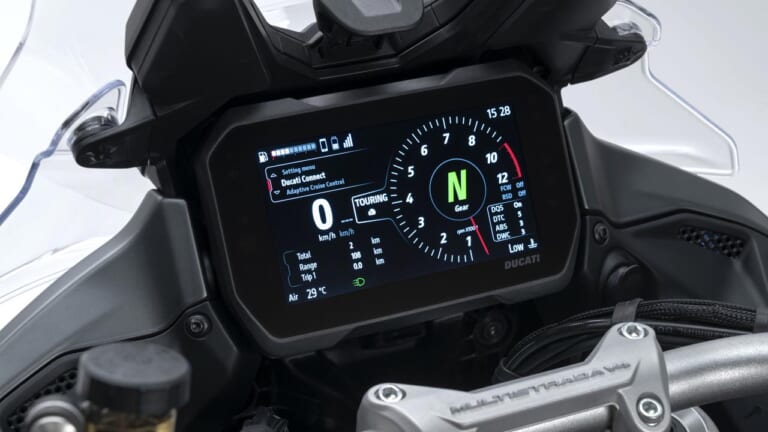 ドゥカティ ムルティストラーダV4は最新技術の集合体|ドゥカティ ムルティストラーダV4は最新技術の集合体【レーダー防衛/羽根/スカイフック】