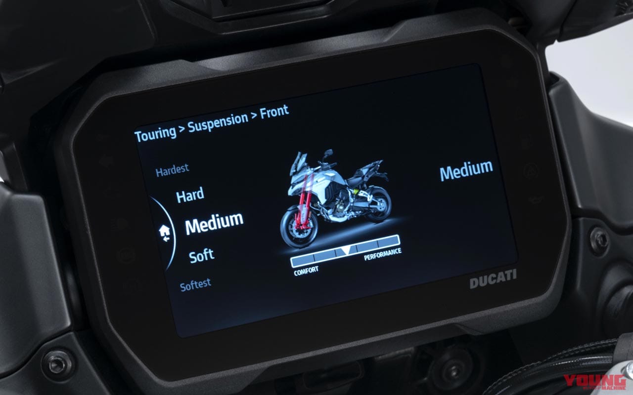 |ドゥカティ ムルティストラーダV4は最新技術の集合体【レーダー防衛/羽根/スカイフック】