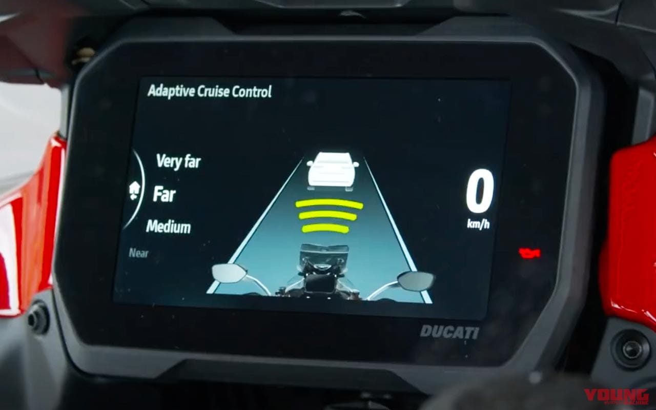 ドゥカティ ムルティストラーダV4は最新技術の集合体|ドゥカティ ムルティストラーダV4は最新技術の集合体【レーダー防衛/羽根/スカイフック】