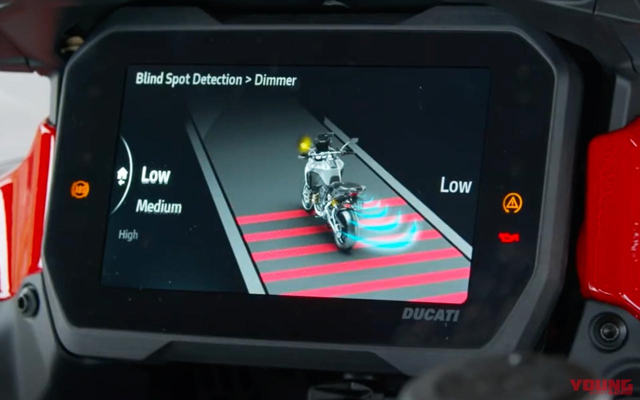 ドゥカティ ムルティストラーダV4は最新技術の集合体|ドゥカティ ムルティストラーダV4は最新技術の集合体【レーダー防衛/羽根/スカイフック】