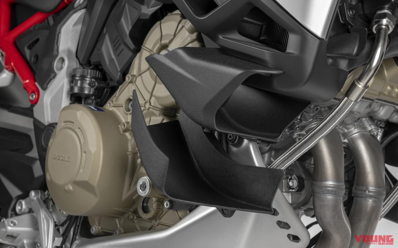 |ドゥカティ ムルティストラーダV4は最新技術の集合体【レーダー防衛/羽根/スカイフック】