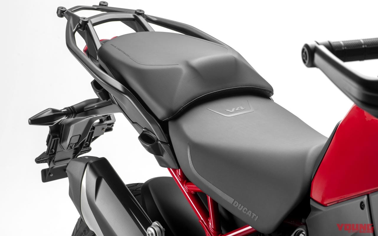 |ドゥカティ ムルティストラーダV4は最新技術の集合体【レーダー防衛/羽根/スカイフック】