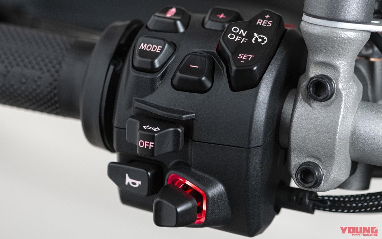 |ドゥカティ ムルティストラーダV4は最新技術の集合体【レーダー防衛/羽根/スカイフック】